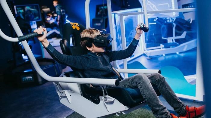 Развлечения в парке виртуальной реальности