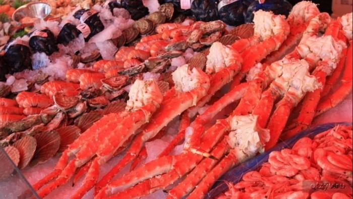 Мурманский рынок морепродуктов