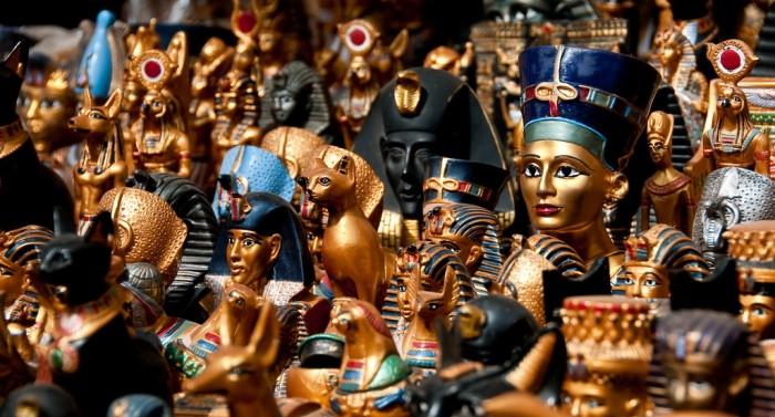  Египетский рынок сувениров