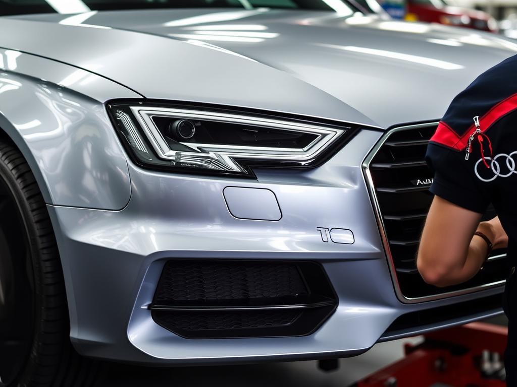 Repair and maintenance of Audi carsфото