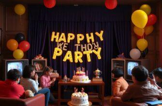 Телешоу на празднике: как устроить день рождения в стиле goodnight.show