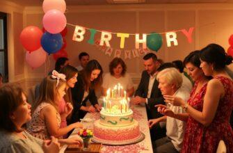 День рождения, который запомнится: понятный план без лишней суеты